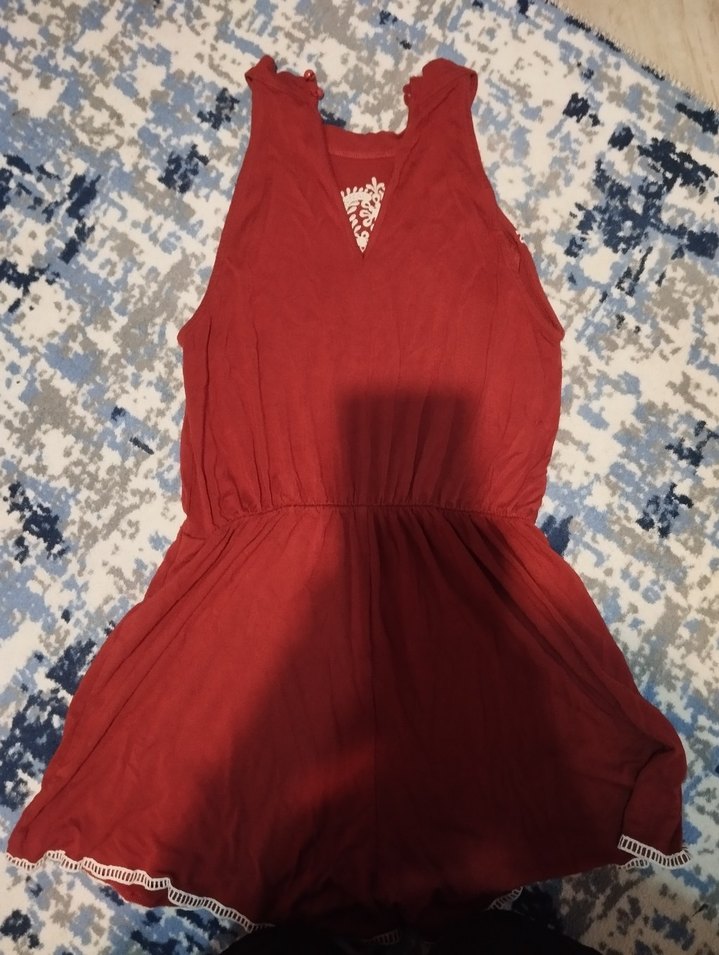 Nakışlı Bohem Kadın Tulum - Görsel 4