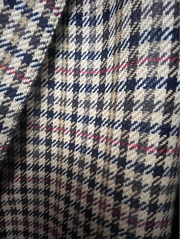 44 Beden Ekose Blazer ceket