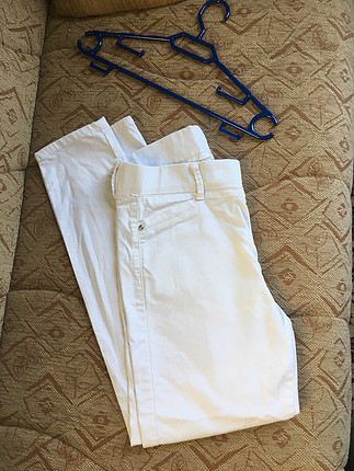 38 Beden Beyaz pantolon