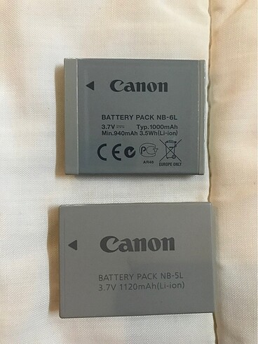 Canon Canon 2 adet batarya