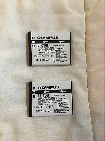 Olympus Olympus kamera bataryaları