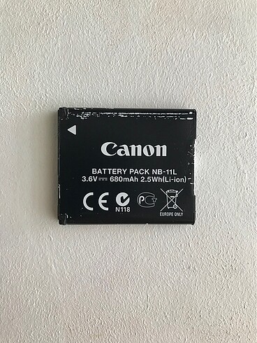 Canon NB11L kamera bataryası