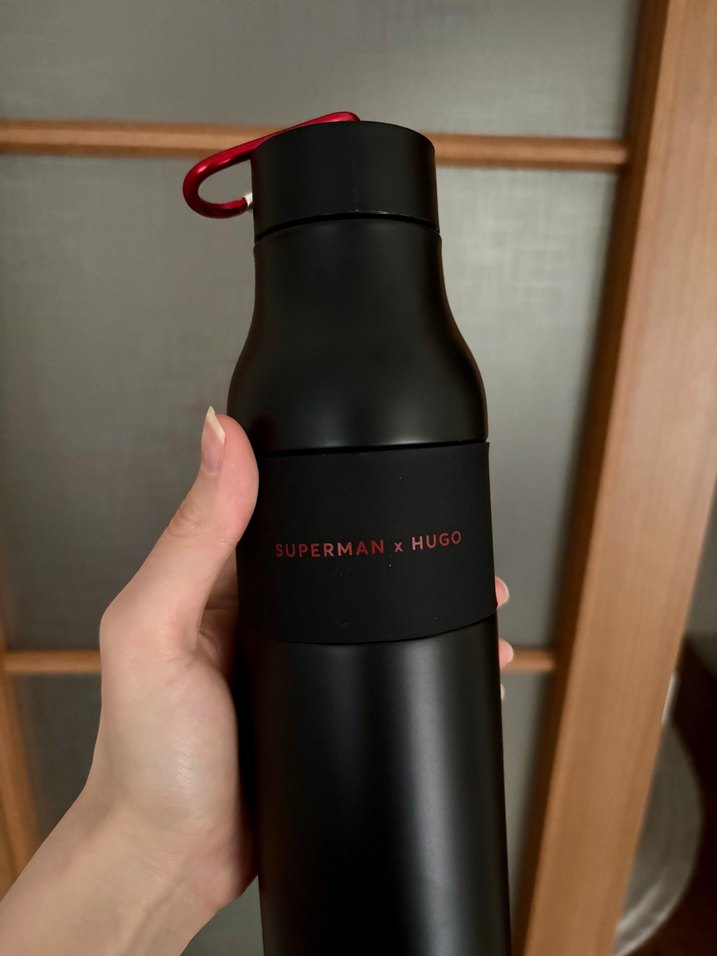 Hugo Siyah Termos Şişesi - Görsel 3