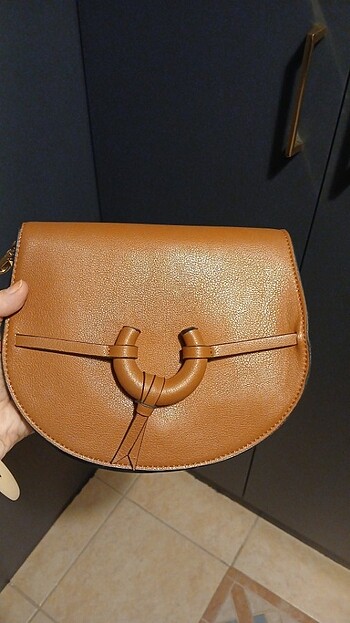 ZARA taba capraz askili çanta 