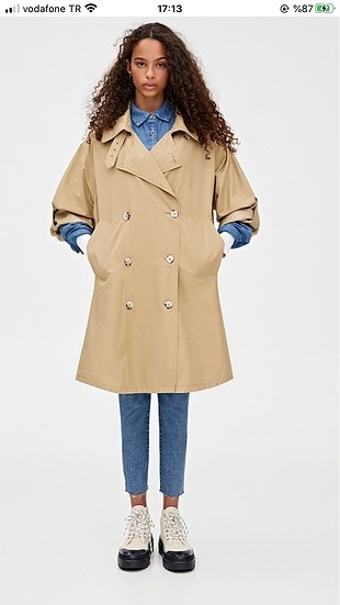 Pull and bear trençkot