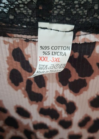Penti Leopar Desenli Uzun Kollu Kadın Pijama Takımı