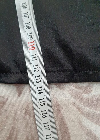 Siyah saten sabahlik - Görsel 5