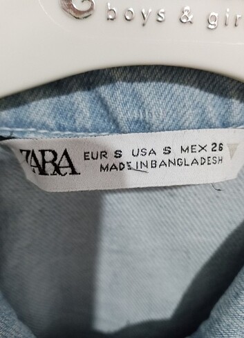 xs Beden Zara saloped Jean şort tulum