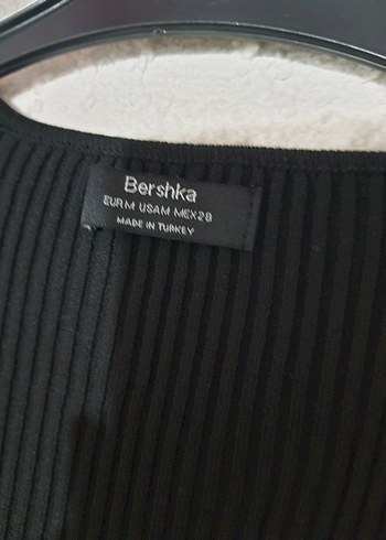 m Beden Siyah Kadın Kısa Kollu Triko Tişört