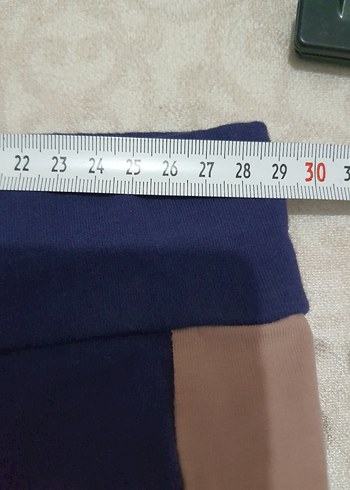 LCW Kids Lacivert Renk Bloklu Kız Tayt - Görsel 6