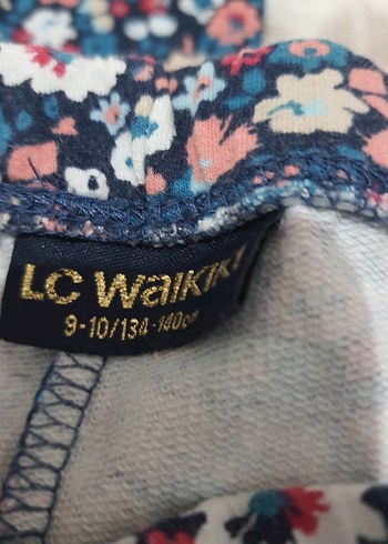 Çiçek Desenli Elastik Kız Tayt - Görsel 4