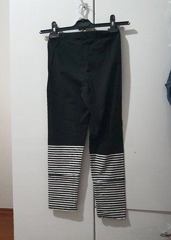 Kız Çocuk Pamuklu Baskılı Rahat Tayt - Görsel 3