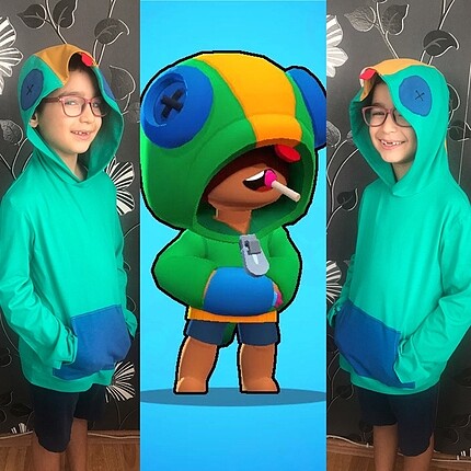 Brawl stars leon kostümü