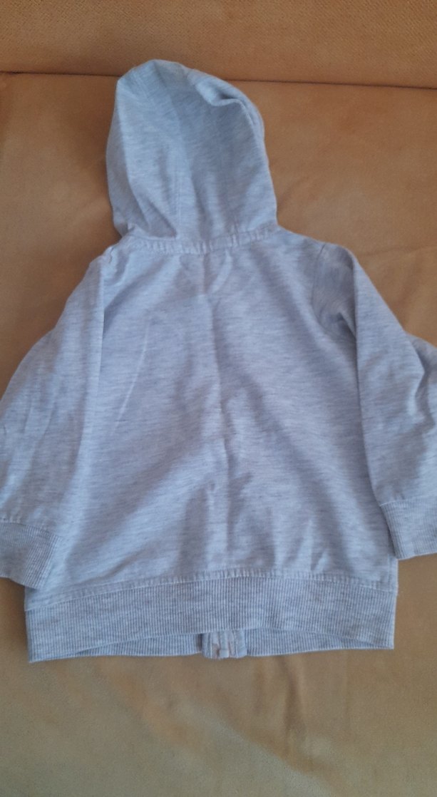 Kapüşonlu Gri Erkek Çocuk Sweatshirt - Görsel 5