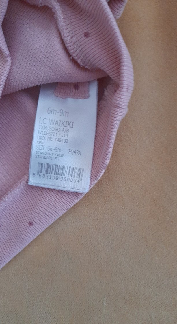 Kız Çocuk Pembe Fırfırlı Sweatshirt - Görsel 4