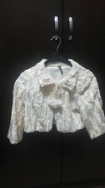 Crop ceket