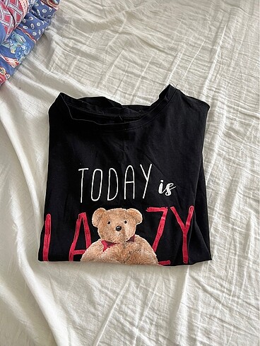 xs Beden siyah Renk Tshirt