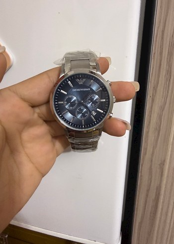Emporio Armani Gri İş Saatı