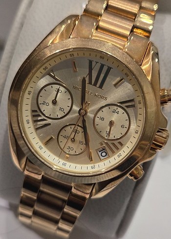 Michael Kors Michael Kors Bej Parlak Kadın Saat