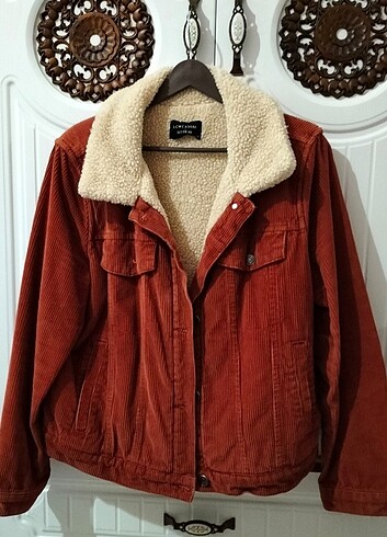 xl Beden bordo Renk Kot ceket 