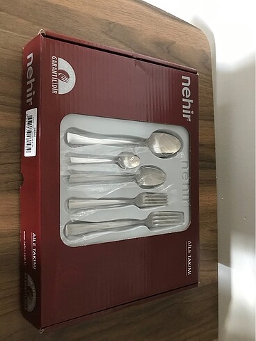 Nehir deniz çatal kaşık takımı