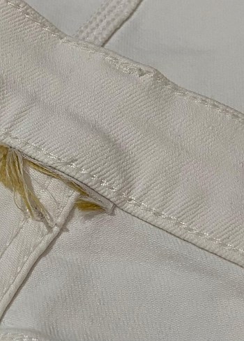 xs Beden Massimo Dutti Beyaz Jean