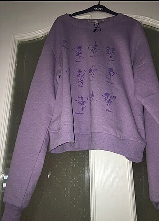 m Beden Lila sweatshirt