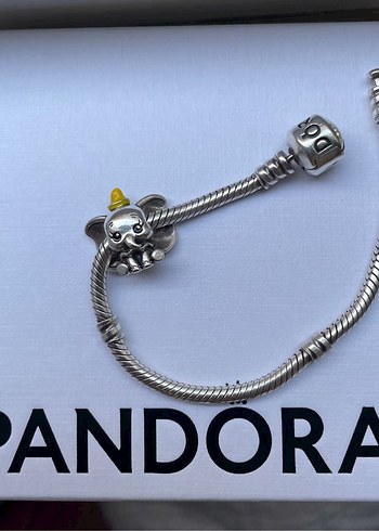  Beden gri Renk Pandora Disney Dumbo Gri Charm
