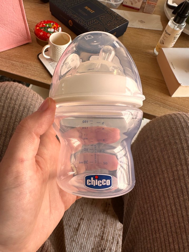 Beyaz Bebek Biberonu 150 ml - Görsel 2