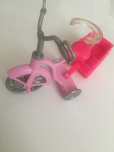  Beden Barbie bisikleti oyuncağı