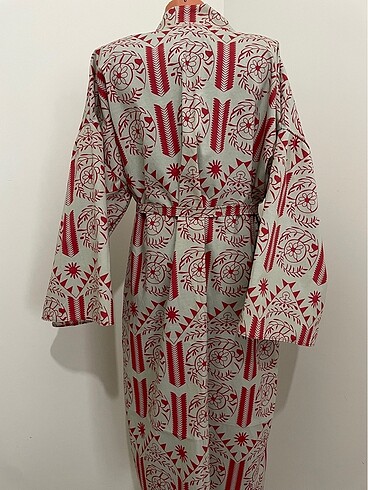 44 Beden Oversize uzun kimono pareo kaftan abaya