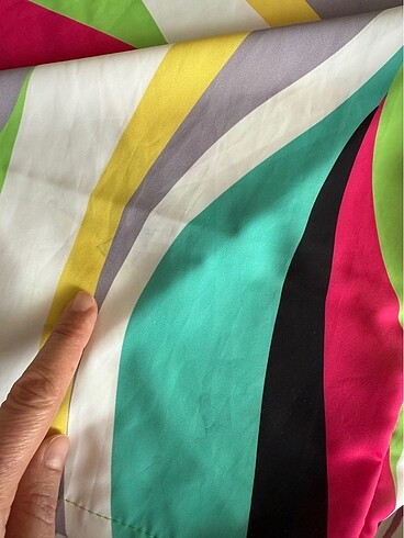 Yazlık krep özel dikim kimono pareo kaftan abaya - Görsel 6