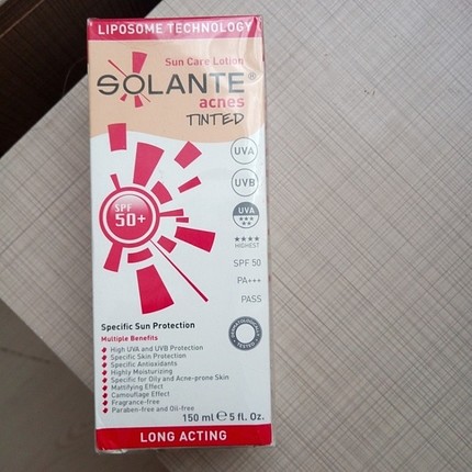 SOLANTE ANTIOX GÜNEŞ KREMİ