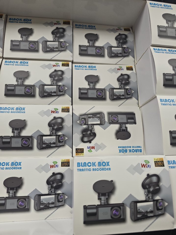 1080P Full HD Araç Kamerası, Geniş Açı, Siyah - Görsel 3