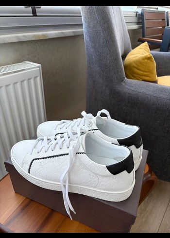 Beyaz vakko sneakers - Görsel 4