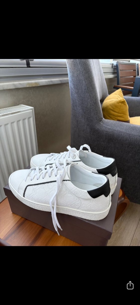 Beyaz vakko sneakers - Görsel 4