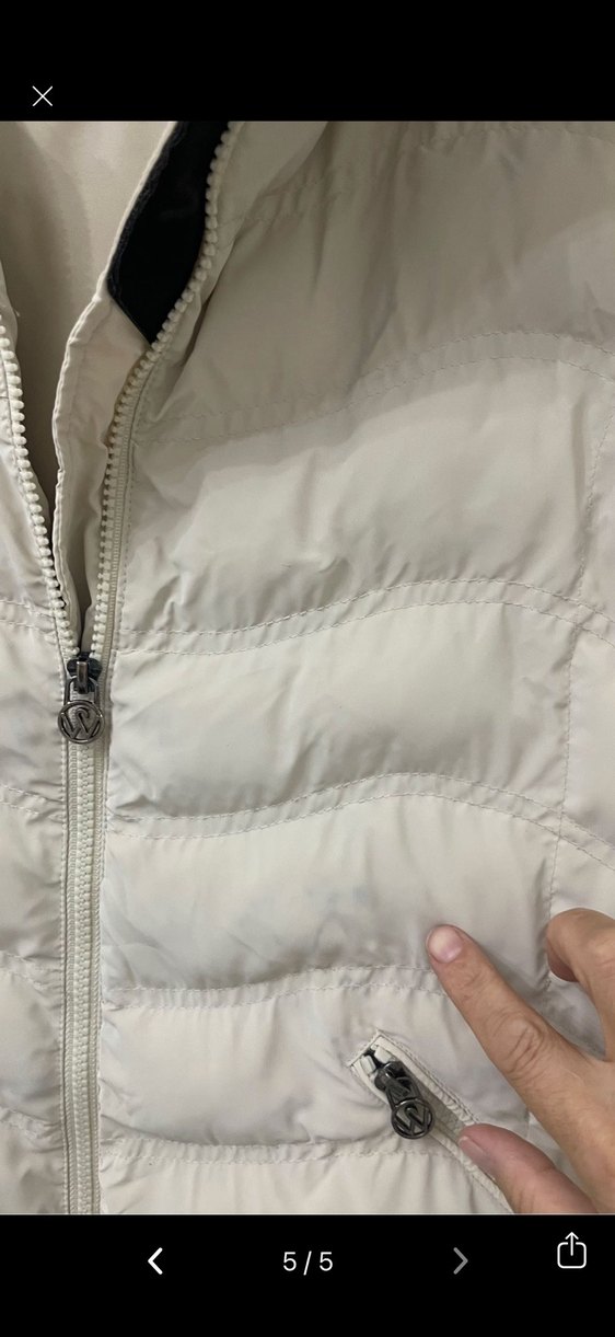 Womania marka Kürklü Bej şişme  Kadın Yelek - Görsel 4