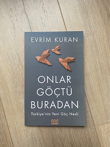 Evrim Kuran- Onlar Göçtü Buradan Kitap