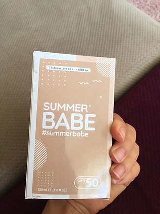 Summer Babe SPF50 güneş kremi