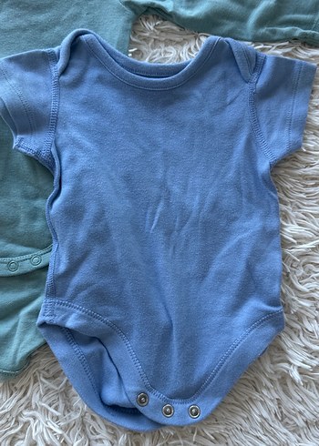 Gri Uzun Kollu Pamuklu Bebek Body - Görsel 5