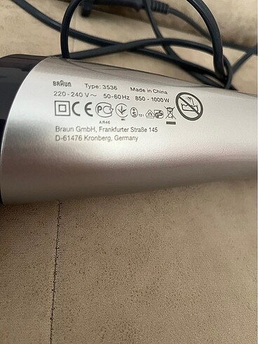 Beden gri Renk Braun Satin Hair5 Buharlı saç şekillendirici