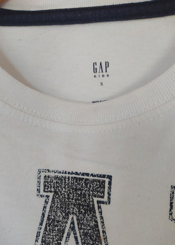 Gap GAP Baskılı Beyaz Erkek çocuk 6-7 yaş