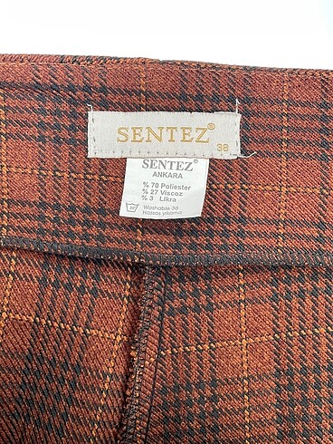 38 Beden çeşitli Renk PreLoved Kumaş Pantolon %70 İndirimli.