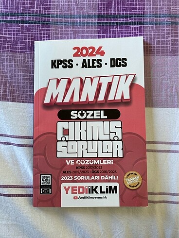 KPSS MANTIK -Sıfır kitap