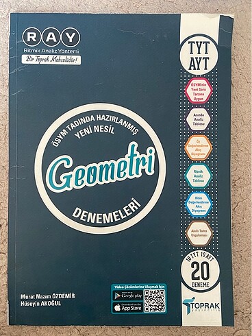 Toprak Yayınları Geometri Denemeleri
