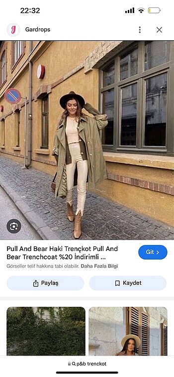 P&b trençkot