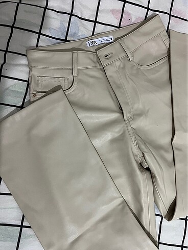 ZARA DERİ PANTOLON