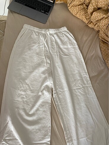 Stradivarius Keten Pantolon