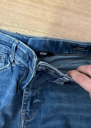 xs Beden Mavi Skinny Jean