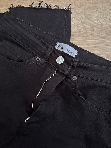 Zara Zara Acı Kahve Mom Jean